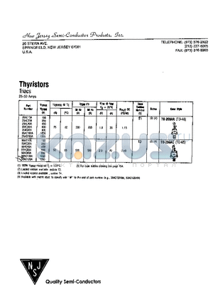 25AC10A datasheet - Triacs