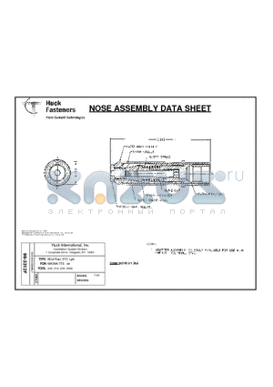 99-3312F datasheet - Blind Rivet, STD. Lgth.