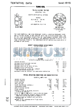 19V8 datasheet - TRIPLE-DIODE TRIODE