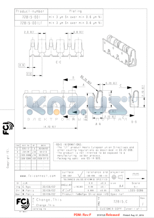 72815-001LF datasheet - Change_This