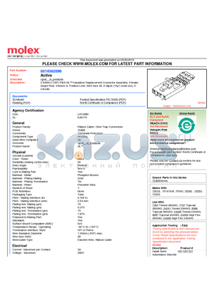 0014562096 datasheet - 2.54mm (.100