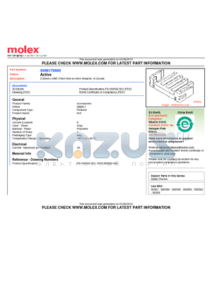 500817-0805 datasheet - 2.50mm (.098