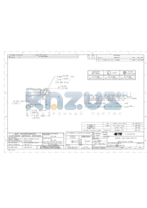 36150 datasheet - TERMINAL, RING TONGUE,PIDG TM WIRE SIZE, 22-16 AWG