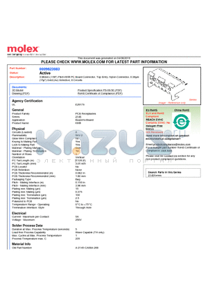 A-2145-CA08A-208 datasheet - 3.96mm (.156