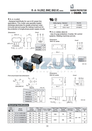 A-401BWZ-3C datasheet - SURGE PROTECTOR