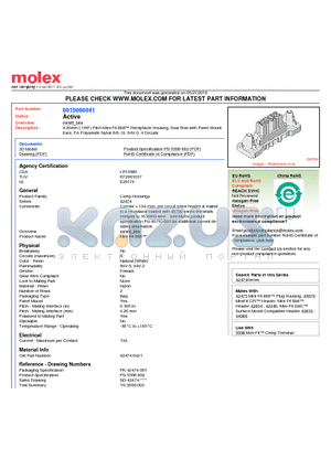 0015060041 datasheet - 4.20mm (.165