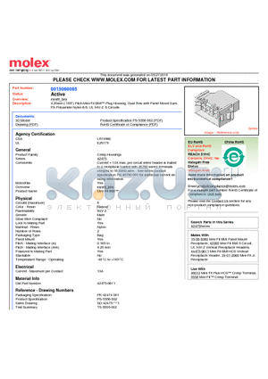 0015060065 datasheet - 4.20mm (.165