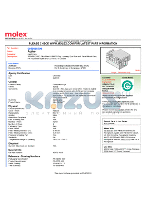 0015060106 datasheet - 4.20mm (.165