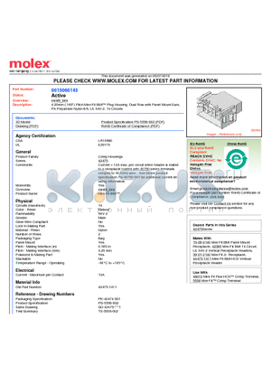 0015060145 datasheet - 4.20mm (.165