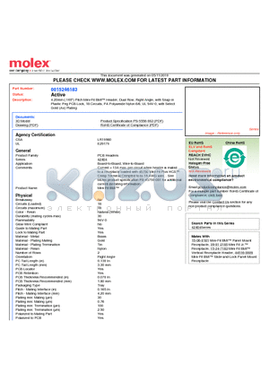 0015246183 datasheet - 4.20mm (.165