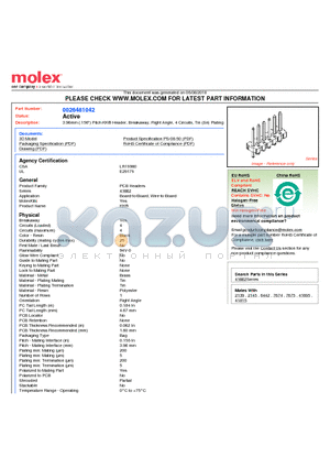 A-41662-A04A102 datasheet - 3.96mm (.156