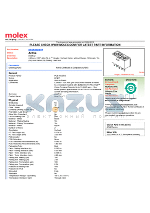 36633-0037 datasheet - 4.20mm (.165