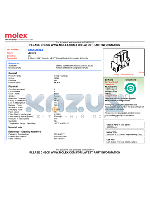 36648-024 datasheet - 2.13mm (.084