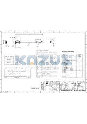 366970022 datasheet - HANDYLINK STRAIGHT TO USB A PLUS CABLE ASSEMBLY