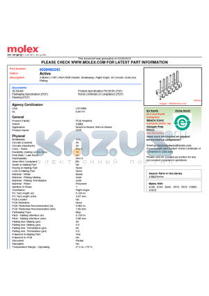 26-48-2242 datasheet - 3.96mm (.156