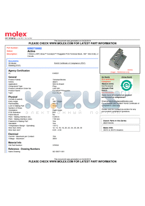 370502 datasheet - 7.50mm (.295