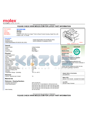 501330-1500 datasheet - 1.00mm (.039