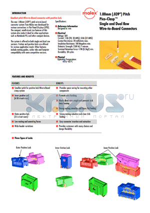 501330-XX00 datasheet - 1.00mm (.039