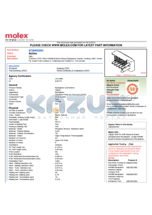 73644-3001 datasheet - 2.00mm (.079