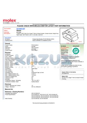 5015681207 datasheet - 1.00mm (.039