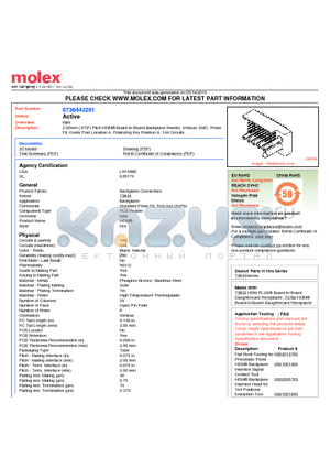 73644-3201 datasheet - 2.00mm (.079