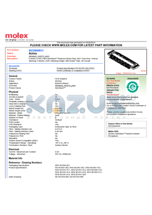 501594-4011 datasheet - 0.40mm (.016