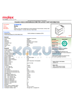 73656-0190 datasheet - 2.00mm (.079