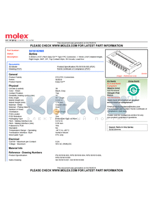 501616-3985 datasheet - 0.30mm (.012