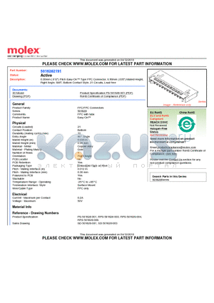 501628-2191 datasheet - 0.30mm (.012