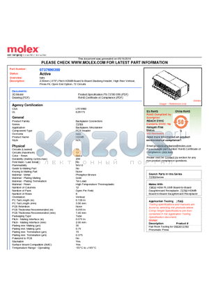 73769-0300 datasheet - 2.00mm (.079