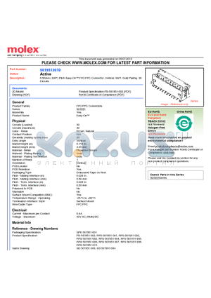 501951-3010 datasheet - 0.50mm (.020