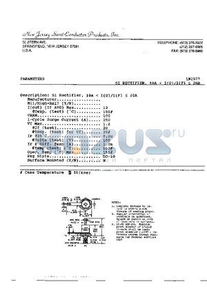 1N2577 datasheet - Si Rectifier