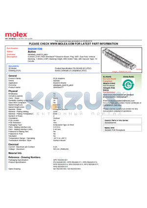 502430-1430 datasheet - 0.40mm (.016