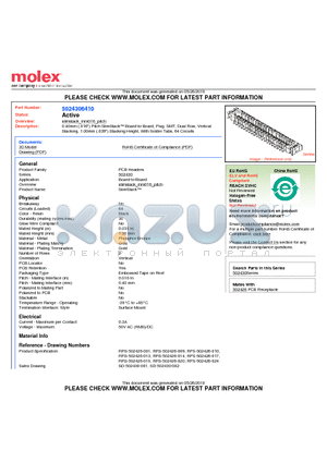 502430-6410 datasheet - 0.40mm (.016