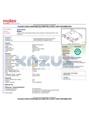 502570-0893 datasheet - 1.10mm (.043