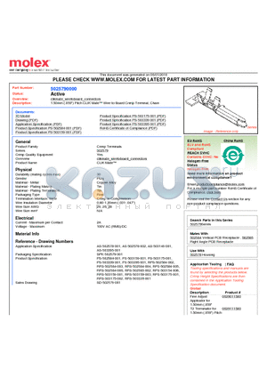 5025790000 datasheet - 1.50mm (.059