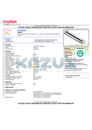 502790-4091 datasheet - 0.50mm (.020