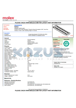 5033044410 datasheet - 0.40mm (.016