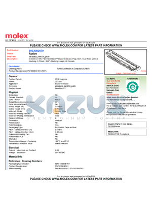 5033082610 datasheet - 0.40mm (.016