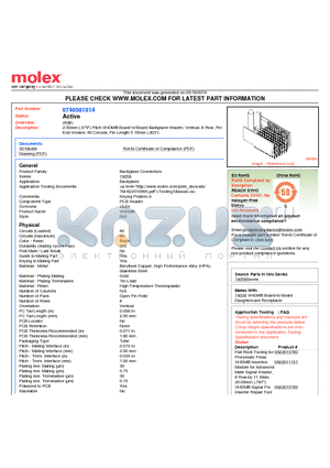 74058-1014 datasheet - 2.00mm (.079