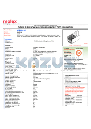 74059-2501 datasheet - 2.00mm (.079