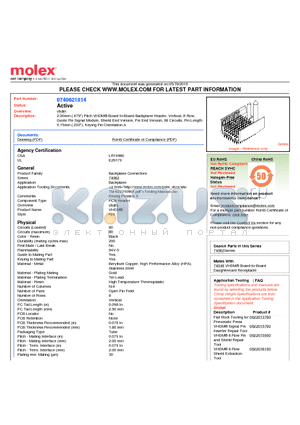 74062-1014 datasheet - 2.00mm (.079