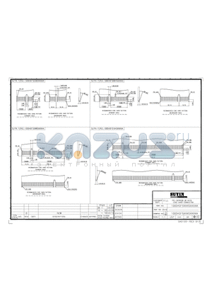 100040FS064S401NA datasheet - PCI-EXPRESS 36 CKTS EDGE CARD CONNECTOR