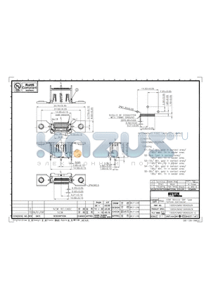 100042MA019SX05ZA datasheet - HDMI Vertical SMT Type Female Connector