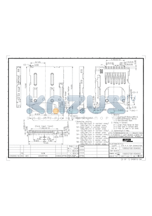 100053FB010SX00ZL datasheet - TFR P-P TOP CONNECTOR