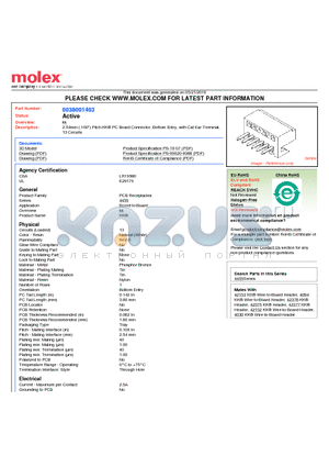 38-00-1403 datasheet - 2.54mm (.100