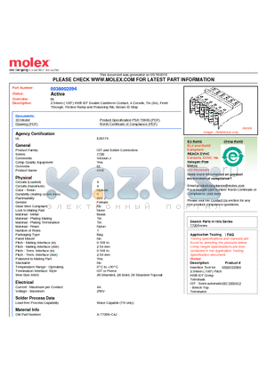 38-00-2094 datasheet - 2.54mm (.100