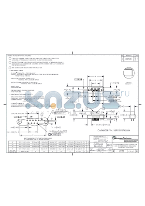 27432 datasheet - D-SUB SHIELDED SOCKET CONNECTOR WITH C- PRESS SOCKET CONTACTS