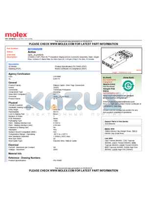 A-70475-2178 datasheet - 2.54mm (.100