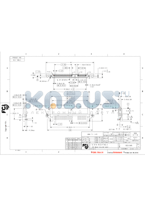 10031569 datasheet - S-ATA RECEPTACLE TOP MOUNT R.A SMT ASSY